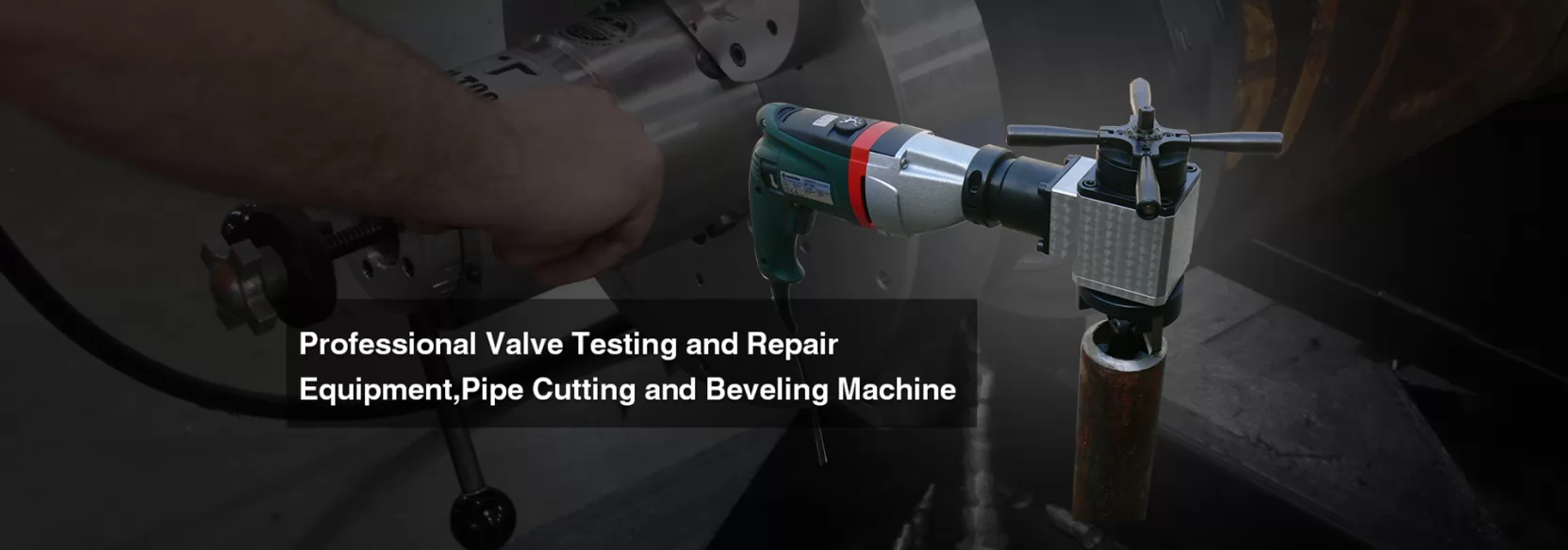 Pipe Cutting and Beveling Machine