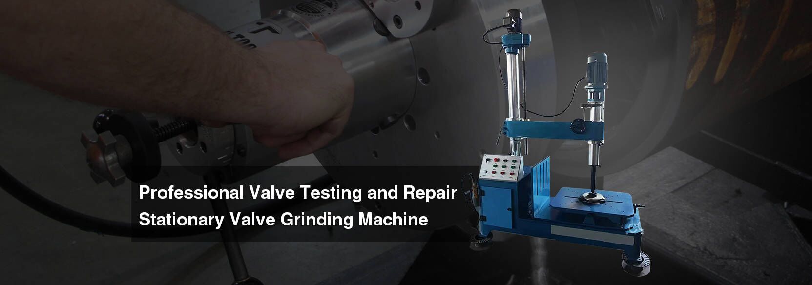 Professional Valve Testing and Repair Stationary Valve Grinding Machine