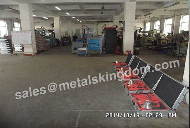 Workshop of Portable Valve Grinding Machine