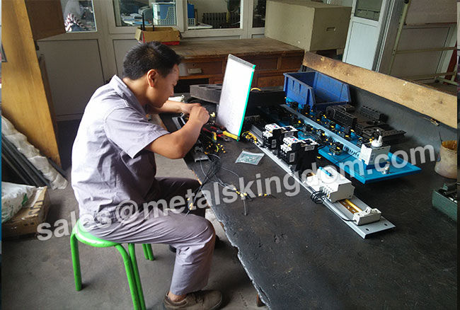 Workshop of Portable Valve Grinding Machine