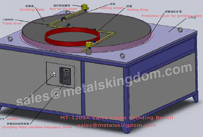 Gate Valve Grinder Machine