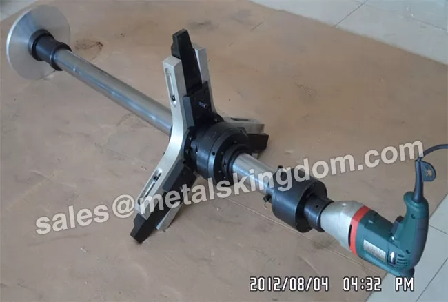 MJ-400 DN118-450mm (4-18Inch) Portable Relief Valve Grinding Machine