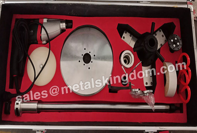 MJ250 DN80-250mm (3-10Inch) Portable Globe&Relief Valve Grinding Machine 