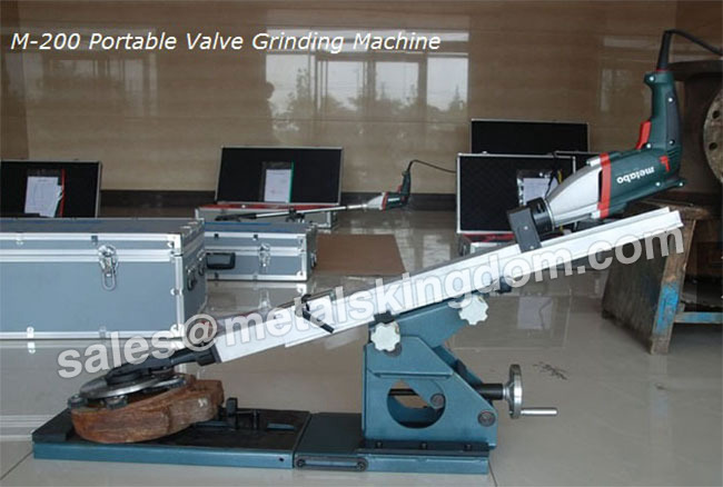 M-200 DN80~200 (3-8Inch) Portable  Gate Valve Grinding Machine