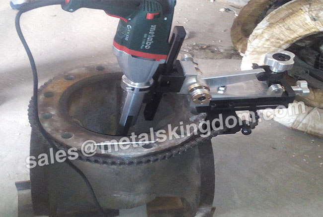 MZ150 DN50-150mm (2-6Inch) Portable Gate Valve Grinding Machine